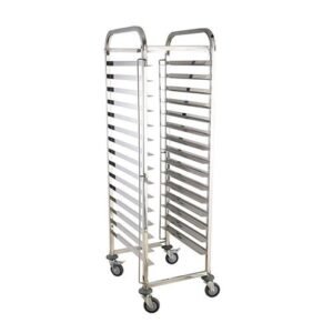 Trays Trolly Rack With Casters