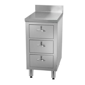 Unit of Drawers Stainless Steel