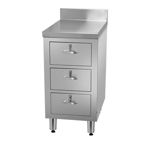 Unit of Drawers Stainless Steel