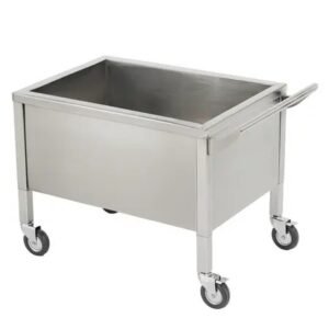 Vegetable Washing Sink With Casters